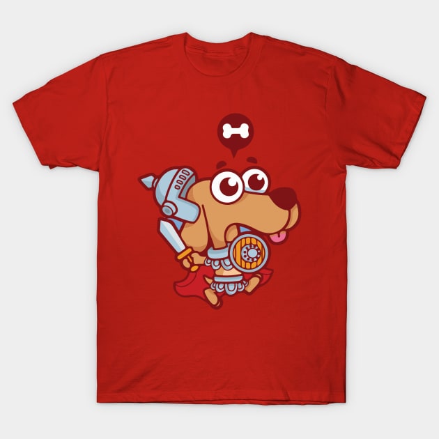 Spartan Dog T-Shirt by yildirayatas